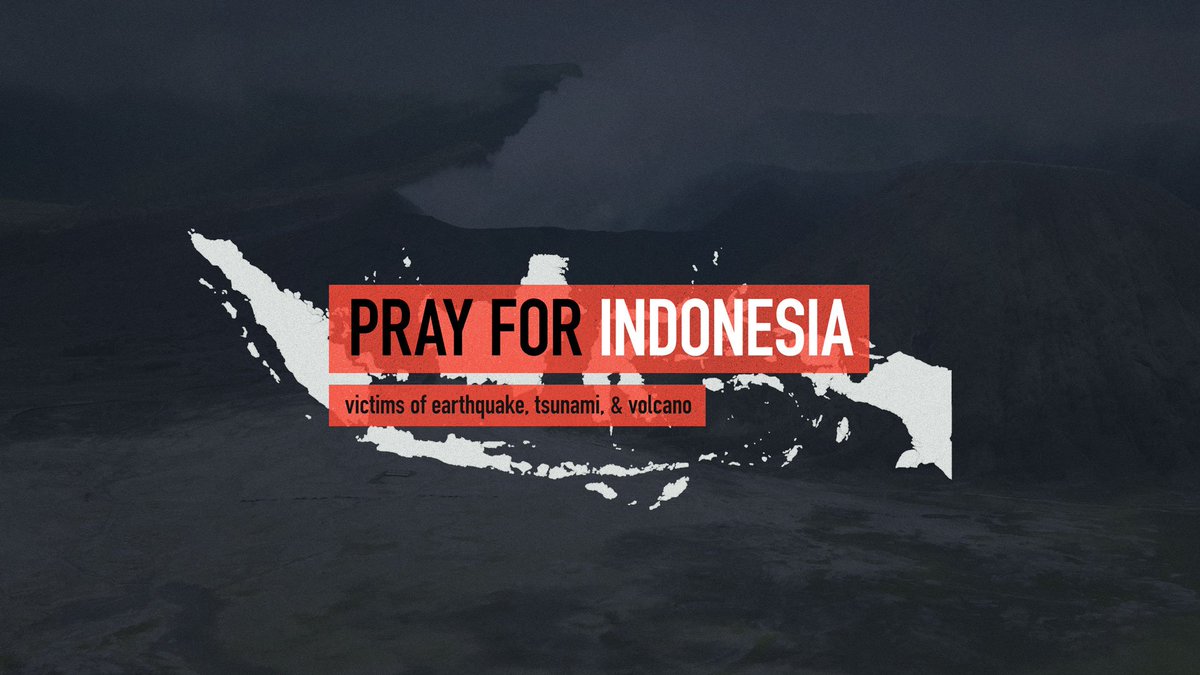 HCCwesterville's tweet photo. Today, we #prayforindonesia as their country in recent days has suffered through a 7.5 magnitude earthquake, a tsunami resulting from the earthquake, &amp; now a volcano eruption in the same area. #lordhearourprayer https://t.co/mOeYrmvyk9