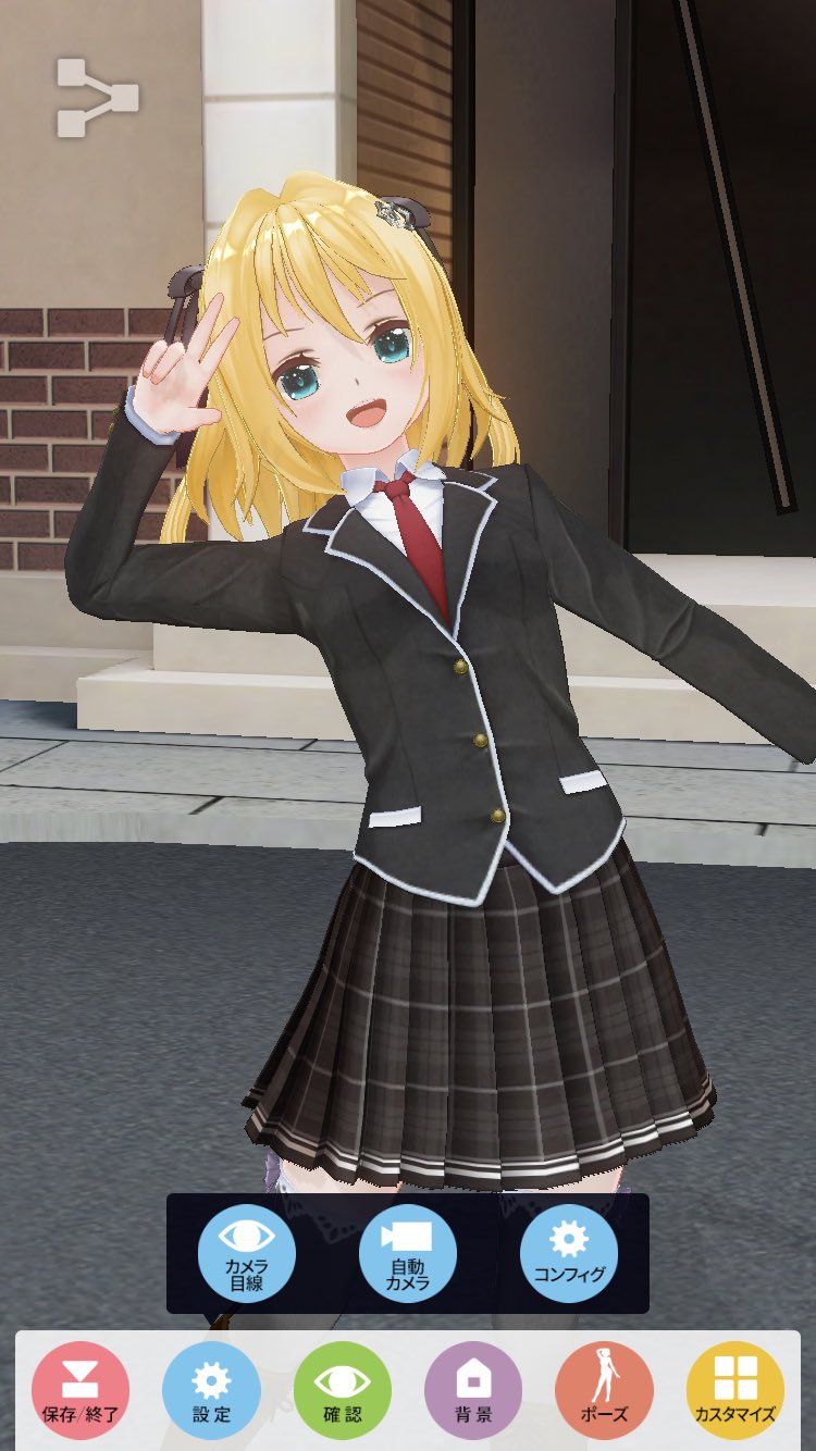 あやほ カスタムキャスト ヘッダーに居るうちの子です 小さいツーサイドアップが作れない 埋没してます のと リボンはひとつずつ調整出来るけどツーサイドアップはセットで動くのと ミニスカートの貫通が気になるところ T Co J4gqvpvzxs