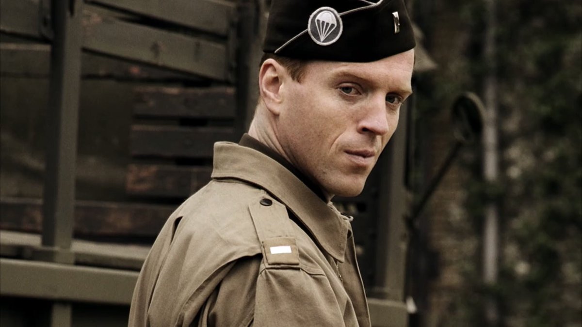 chengelis's tweet photo. Have no idea why it took me this long to watch Band of Brothers but am grateful it was recently mentioned to me. It was monumental and extraordinary (and @lewis_damian was superb, as usual). It should be required viewing in every school. It should be required viewing, period. https://t.co/jAS9Gr4pJv