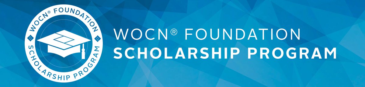 WOCNSociety's tweet image. Less than one month left to submit an application for the WOCN Fall #Scholarship! Apply online by November 1, 2018! wocnsociety.secure-platform.com/a/organization…