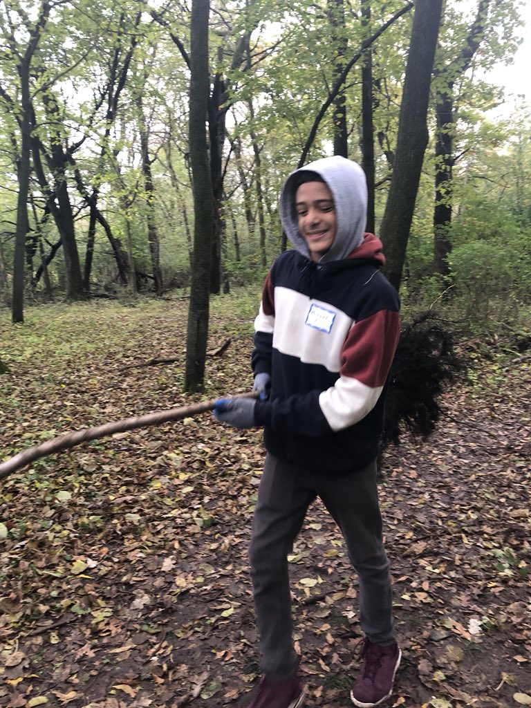 Working hard on the 7th grade field trip today. #WeAreEllis