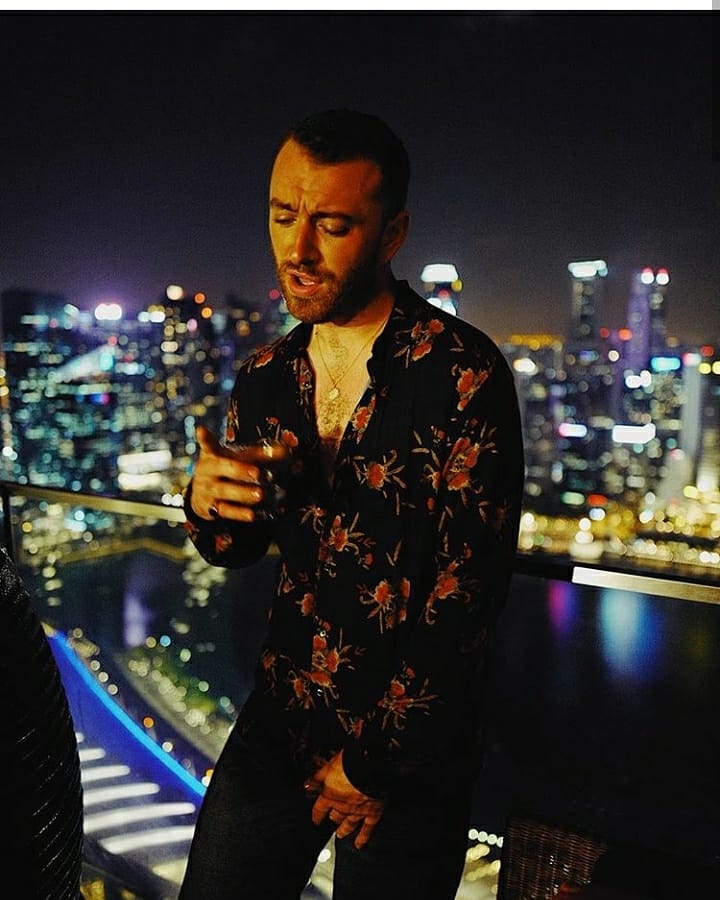On fire!! 🔥🔥❤😍 part4 
<a href="/samsmith/">SAM SMITH</a> #Singapore #thethrillofitall
