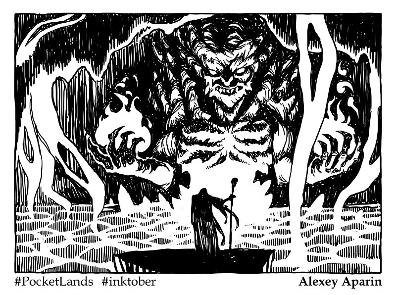 Alex_Aparin's tweet photo. Roasted
#inktober #Inktober2018 https://t.co/rNX32OpGez