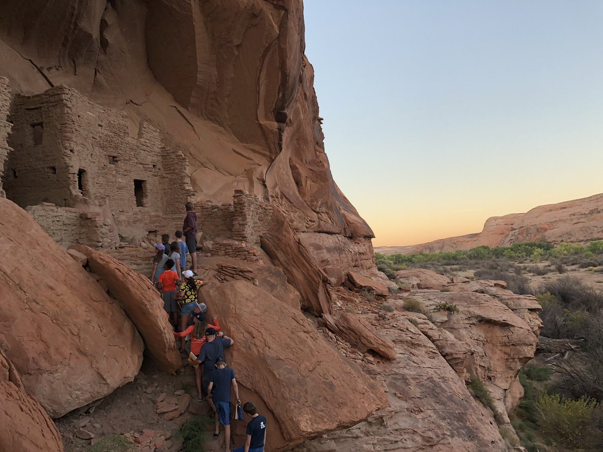 BaggaleyMr's tweet photo. Taking the classroom outside and getting students to #DoHardThings is what needs to happen in today’s schools. Just got back from taking 22 Ss on the San Juan river in the 4 corners area for 5 days.  #GrowthMindset #EdOutside #edreform #pblchat #edchat #utedchat #JoyfulLeaders https://t.co/rvF2ojwOF6