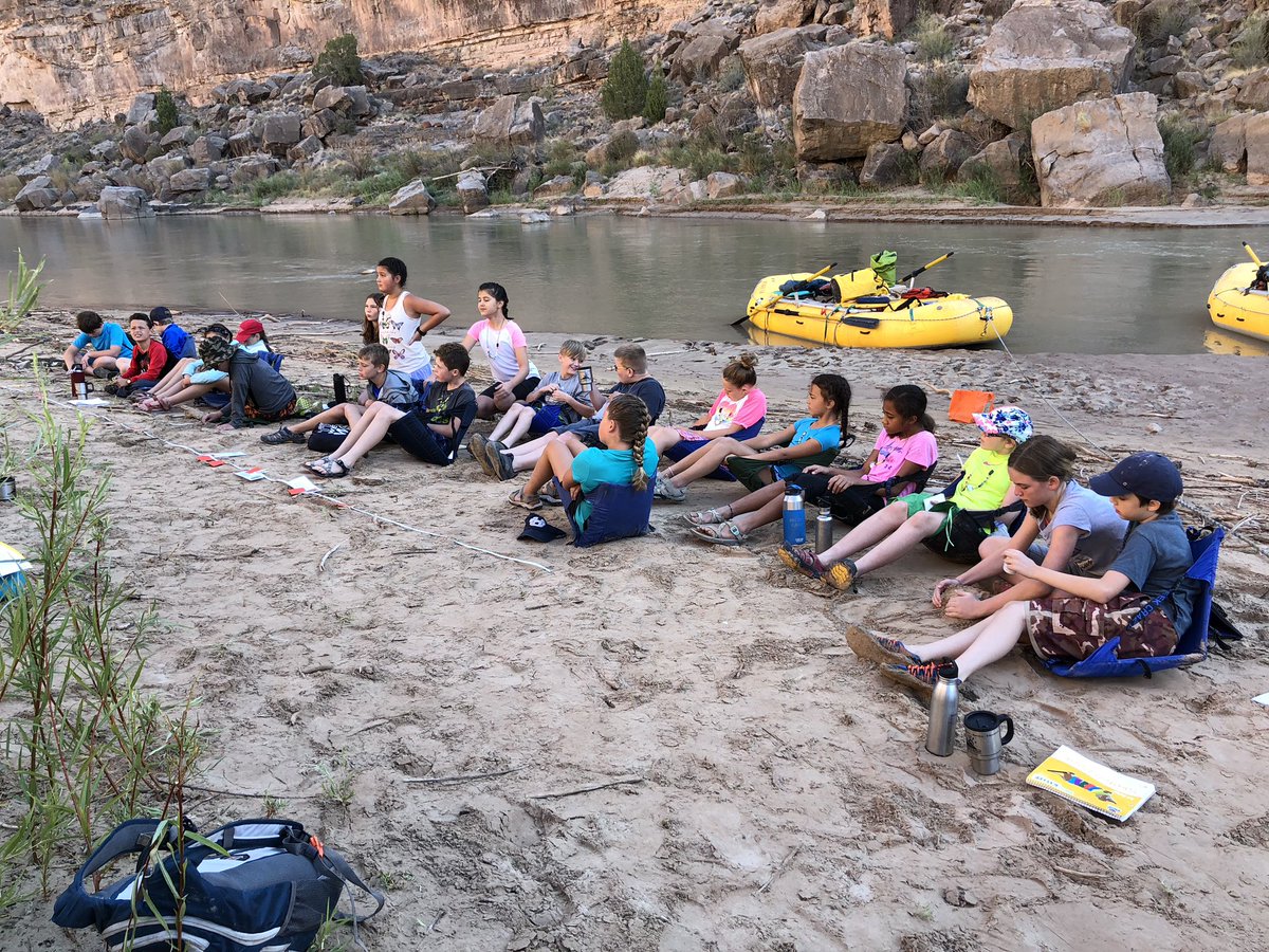 BaggaleyMr's tweet photo. Taking the classroom outside and getting students to #DoHardThings is what needs to happen in today’s schools. Just got back from taking 22 Ss on the San Juan river in the 4 corners area for 5 days.  #GrowthMindset #EdOutside #edreform #pblchat #edchat #utedchat #JoyfulLeaders https://t.co/rvF2ojwOF6