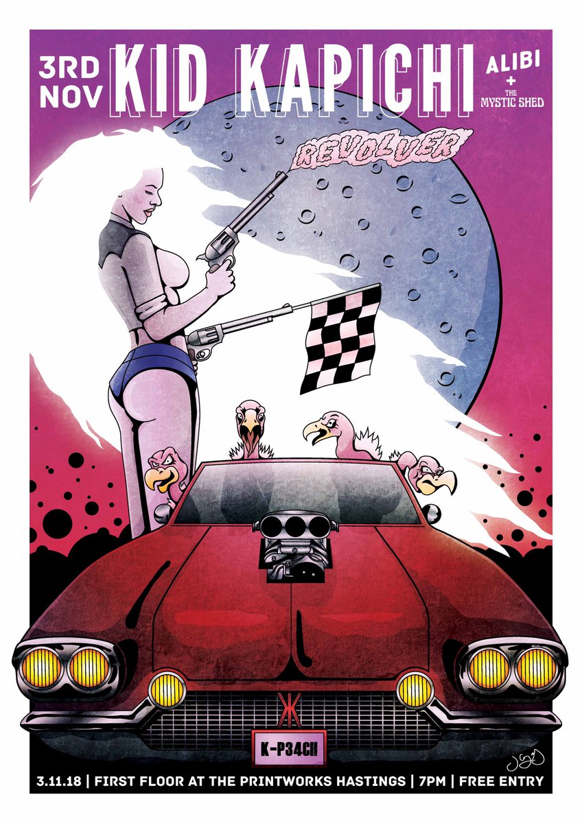 WE’RE MAD EXCITED TO ANNOUNCE OUR NEXT SINGLE ‘REVOLVER’ WILL BE OUT ON 2ND NOVEMBER. 

HASTINGS. COME JOIN US AT THE PRINTWORKS, SATURDAY 3RD NOVEMBER. FREE ENTRY.

BRING ALL YOUR MATES X

FACEBOOK EVENT - facebook.com/events/1066920…