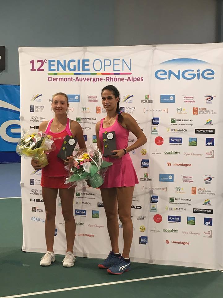 lesreporters60's tweet photo. #tennis #engieopen #ITF2018 #kerkhove Les joueuses ne jouent plus en extérieur avec l'automne, l'@engieo11 de Clermont-Ferrand a donc accueilli un tournoi de dur indoor très bien répertorié ! Résumé et débrief à découvrir chez nous en exclu ! 👇📝🎾
▶️https://t.co/m07d1oBa3t https://t.co/KH7aFqFkHY
