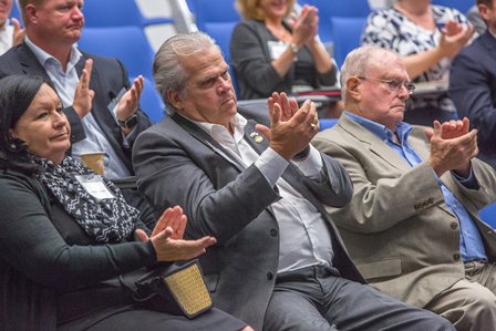 GastonCountyEDC's tweet photo. Gaston County Manufacturing Week kicked off this week with Manufacturing Roundtable discussion, "Made in GC: The Impact of Mfg in Gaston County." #mfgweek2018 #MFGDay18 #madeingaston #mfgstrong https://t.co/S0qYGYi4TD