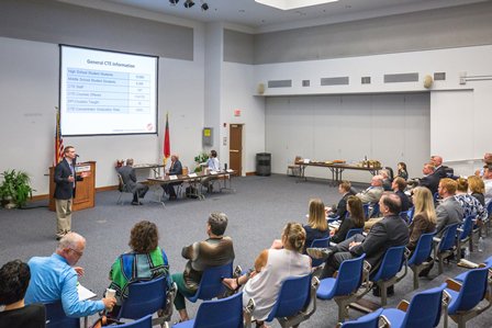 GastonCountyEDC's tweet photo. Gaston County Manufacturing Week kicked off this week with Manufacturing Roundtable discussion, "Made in GC: The Impact of Mfg in Gaston County." #mfgweek2018 #MFGDay18 #madeingaston #mfgstrong https://t.co/S0qYGYi4TD