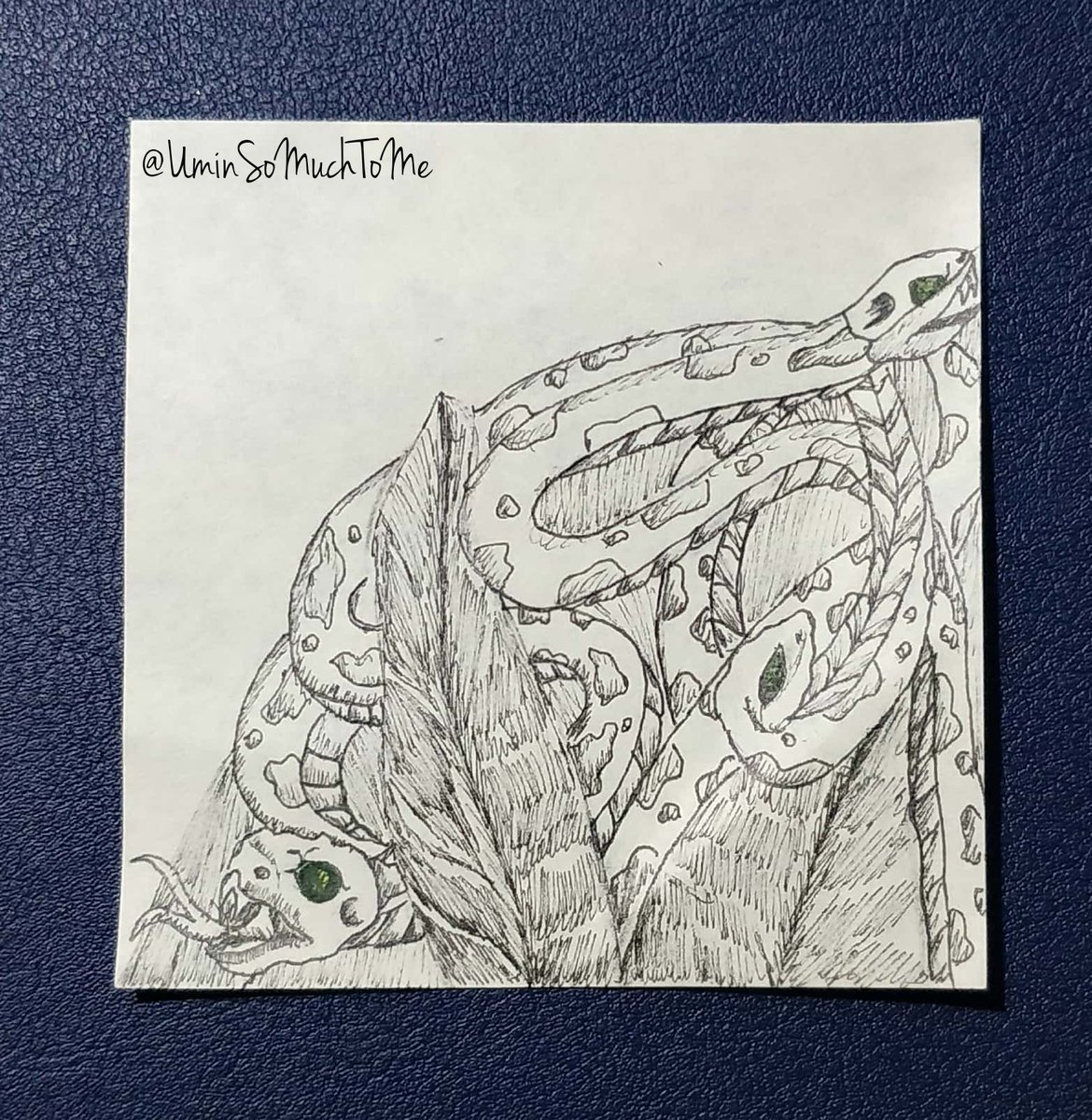 UminSoMuchToMe's tweet photo. ・♔ DAY1: Poisonous ♚・
・。 31 post-its : 1 big picture 。・
#Inktober #Inktober2018
@inktober #art #InktoberDay1
#technicalpenart #inkrendering https://t.co/pP8H4rjzZ0