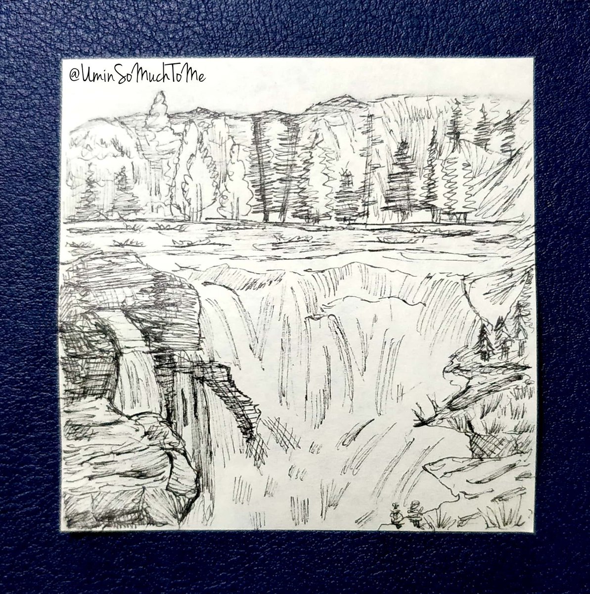 UminSoMuchToMe's tweet photo. ・♔ DAY2: Tranquil ♚・
・。 31 post-its : 1 big picture 。・
#Inktober #Inktober2018
@inktober #art #InktoberDay2
#technicalpenart #inkrendering https://t.co/e02st1vCPH