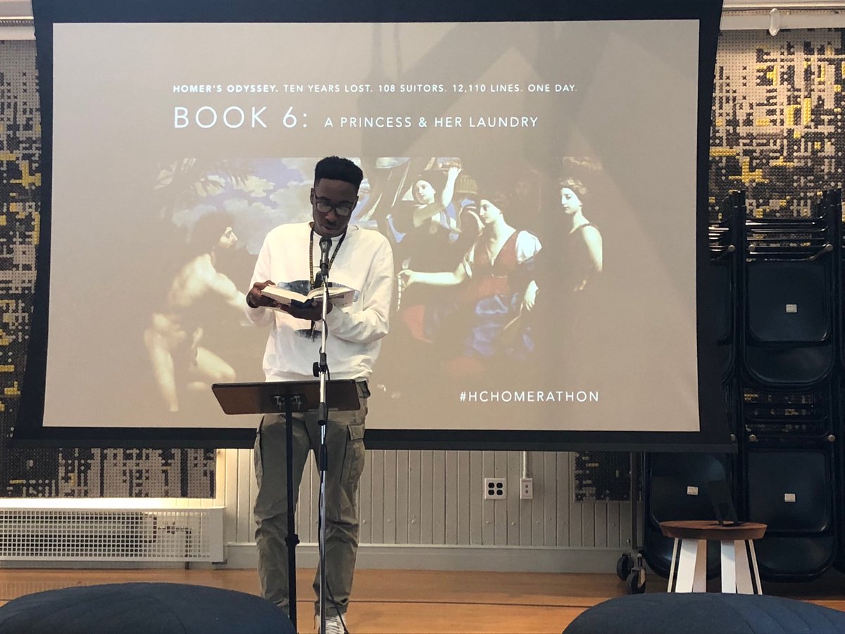 Odysseus has reached Phaeacia, a princess, and a queen. #hchomerathon