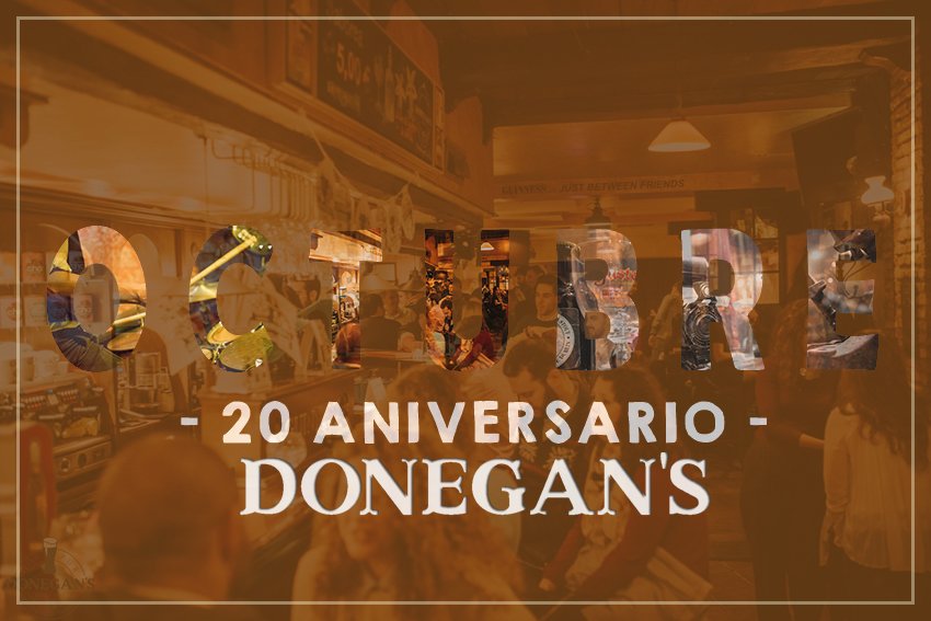 donegansalcala's tweet photo. OCTUBRE acaba de comenzar y, como toda esta nueva temporada, viene cargado de sorpresas para celebrar el 20 aniversario de Donegan's Alcalá.
¿No sabías que cumplíamos 20 añazos? Pues lo vamos a ver y celebrar juntos... 🍻
#donegans #donegansalcala #cumpleaños #aniversario https://t.co/bZNUPklnPD