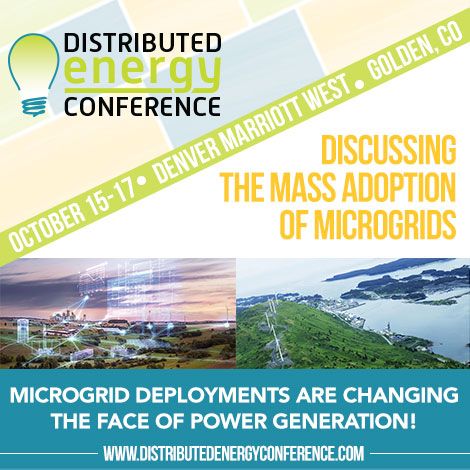 EnergyCentral's tweet image. Register today! The #distributedenergyconference - October 15-17- will provide insight into microgrid development and management, looking at design, power quality, islanding, transport, economic optimization, and other facets of microgrid deployment.
buff.ly/2CQxGgc