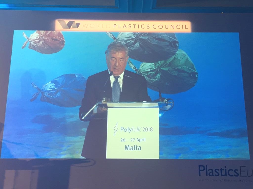 Mondorevive's tweet photo. #Mondoplastico support PlasticEurope
Commissioner @KarmenuVella: "We are starting with a pledging campaign, asking all stakeholders to make voluntary pledges to boost the uptake of recycled plastics ♻️" - #PolyTalk2018 #PlasticsStrategy
Inviaci la https://t.co/Y1Ld7ZXvDV https://t.co/Sqc6VzMvNh