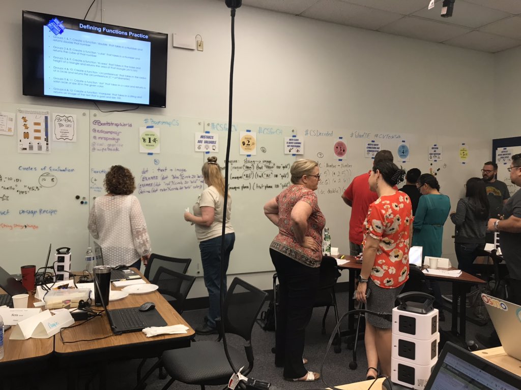 Maaske_Teach's tweet photo. Day 2: #BootstrapCS with @edcamposjr and we are already coding!! Love it!! #tcsdshare #CSDecoded @kat_goyette @mrspooleyo https://t.co/VNKNMqh1uw