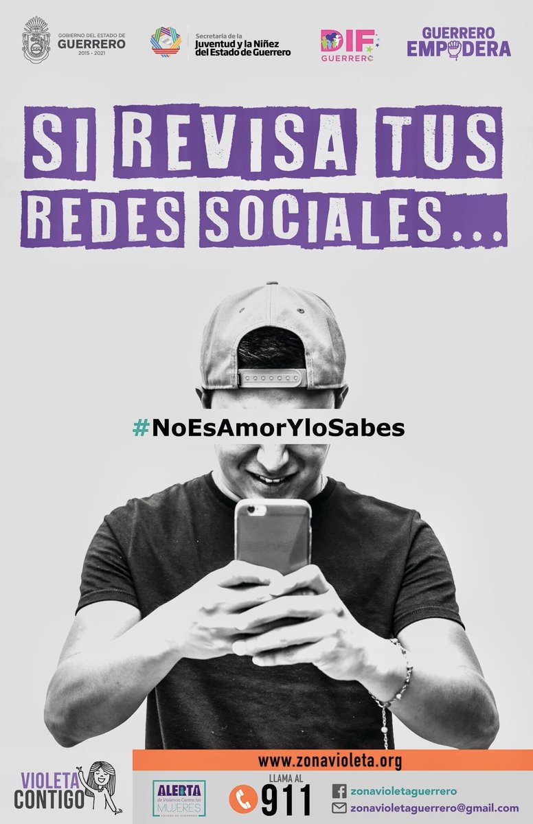 ZonaVioletaGro's tweet photo. Si de verdad te ama, no revisa tus redes sociales...
#NoEsAmorYloSabes 📱🙅🏽‍♀️

@SejuveGuerrero https://t.co/nFMWb9dPbk