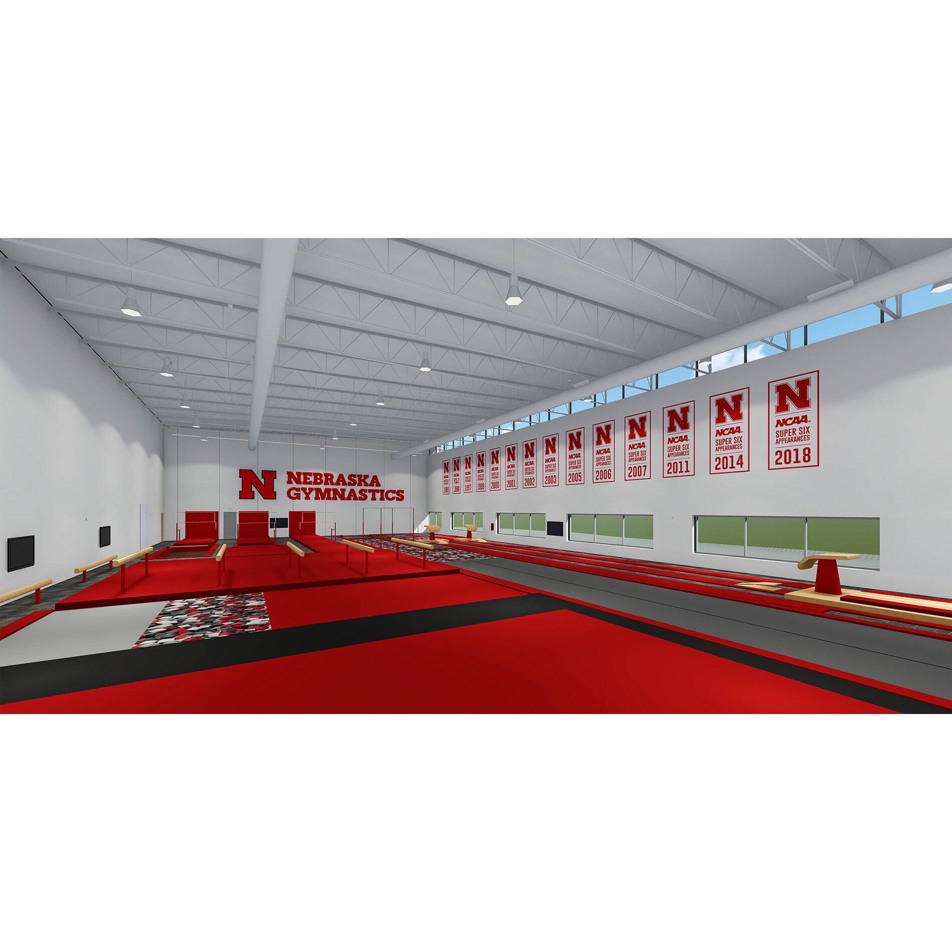 Nebraska Women's Gym on Twitter "So excited to share the renderings of the new gymnastics
