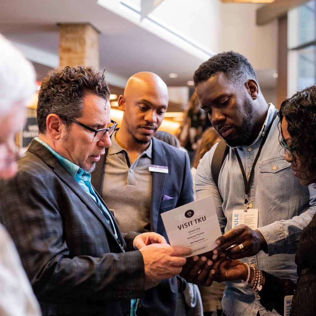 TKUniversity's tweet photo. Check out TKU at #GWC18! Thank you to everyone who stopped by the TKU booth and luncheon to say hello. We pray God's direction for your life as you fulfill your purpose to answer His call! https://t.co/Y1LRJ886oQ