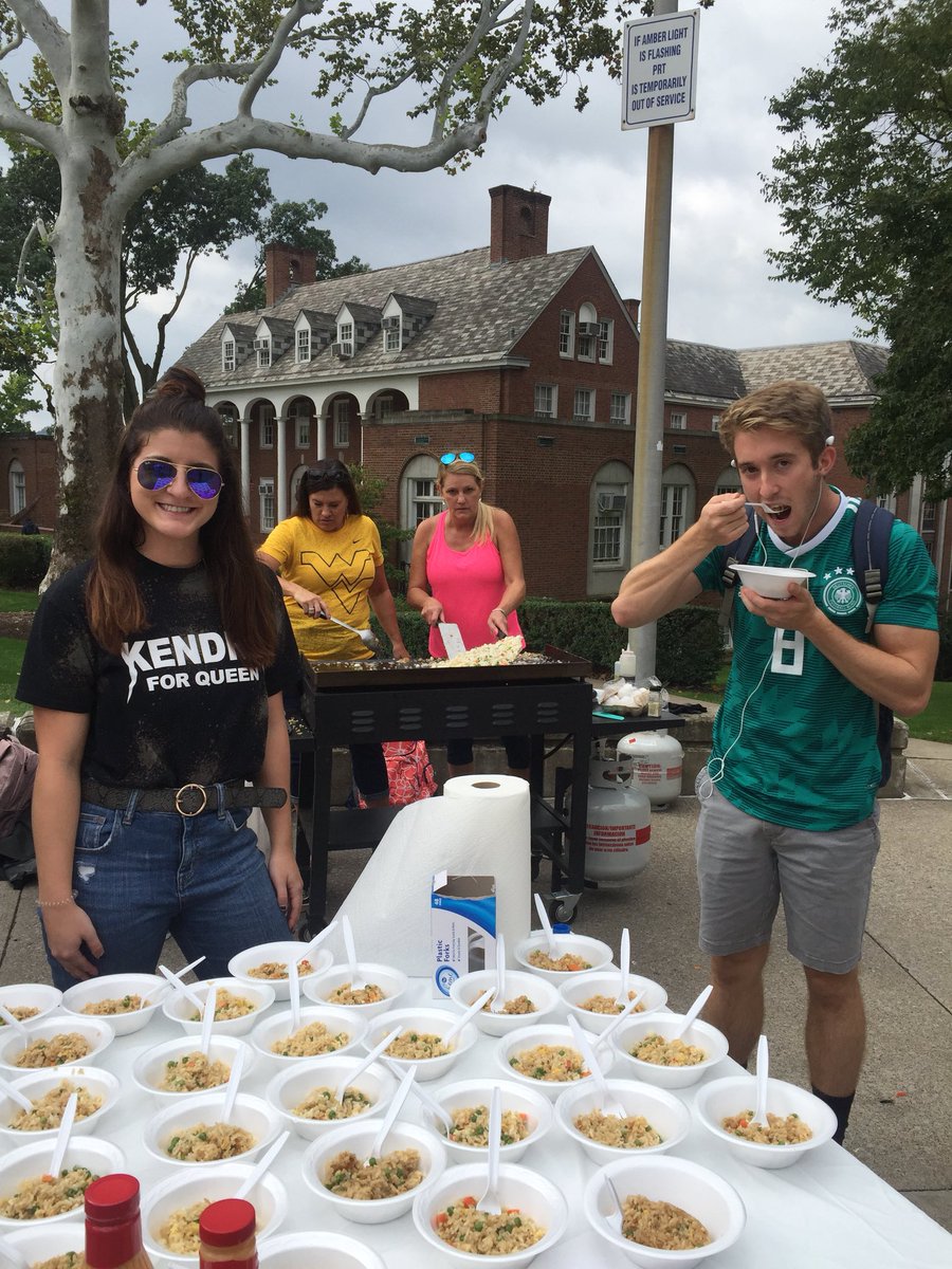 DougforKing's tweet image. Can’t beat some fried rice! Come get some lunch on your way into the Lair to vote #Doug4King and #KENDRA4QUEEN