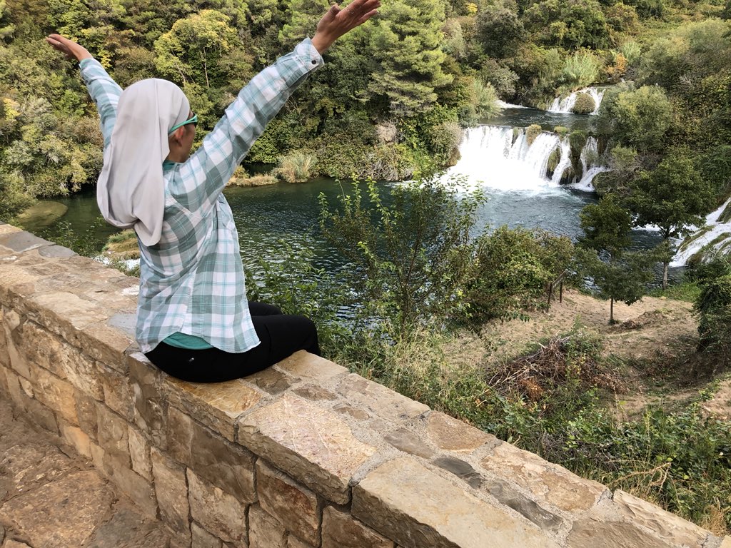 Heaven is where you created it and for me it’s at Krka National Park because of the waterfalls