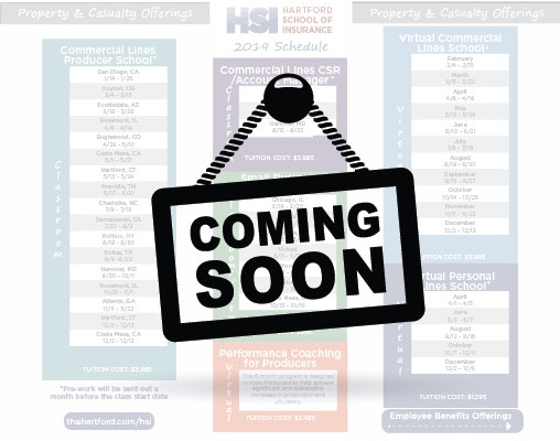 HSITraining's tweet image. We have some exciting news coming next week! Our 2019 training schedule will be launched.