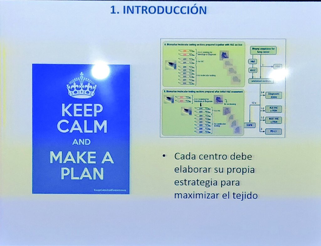 lara_pijuan's tweet image. .@SansanoValero como buena patóloga pulmonar nos explica trucos para mimar las biopsias tan pequeñas y valiosas 🙌🏻 Tips to make a plan and save tissue for molecular tests #ROS1 #CodingLungCancer #whypathologistmatter #pulmpath