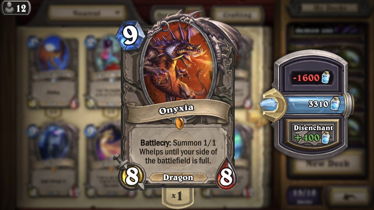 StraydogHS's tweet photo. After opening the Welcome bundle I now own ALL of the basic dragons. From the faerie dragon all the way to Deathwing! https://t.co/AvSnmAbuF4