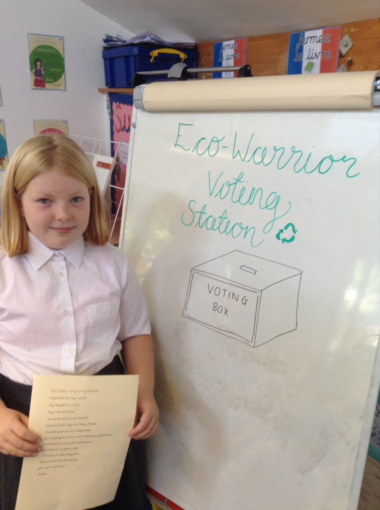 Year_5_HighHam's tweet photo. Well done to these children for delivering a persuasive campaign speech. Votes have been counted and the Oak Class Eco-Warriors will be revealed tomorrow ☺️♻️🌱 https://t.co/3PnfHGAquA