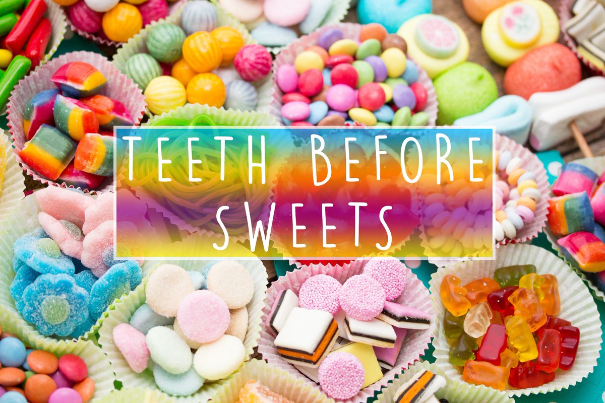 DrBruceDMD's tweet photo. A general rule for how bad candy is for your teeth is how long it lasts in your mouth. Candies like caramels, taffy, and jawbreakers should be avoided at all costs! #candy #teeth #health #oralhealth #dentist #tips https://t.co/s7rpqeEJnM