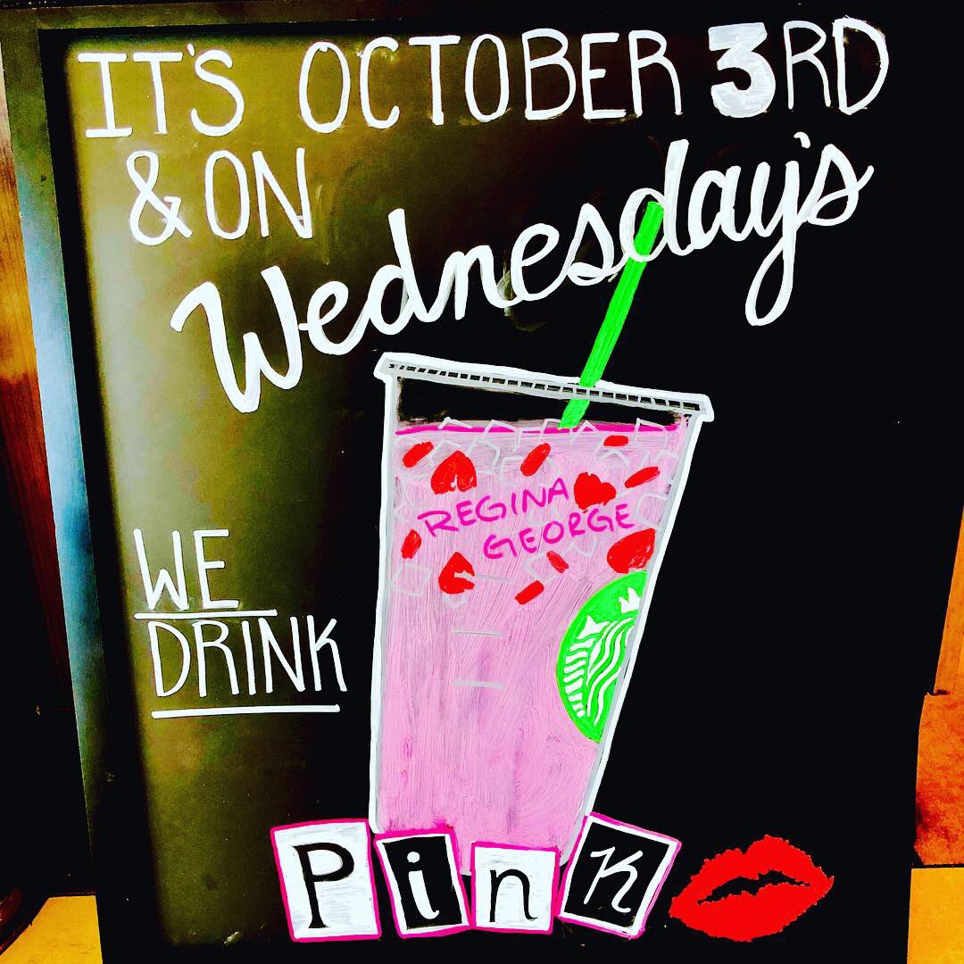 Chris_Aguayo05's tweet photo. It’s so Fetch!!! Stop by Target Brea Starbucks to get your Pink Drink #Starbucks #TARGET #onlyinbrea #MeanGirlsDay https://t.co/7CHJnng2IO