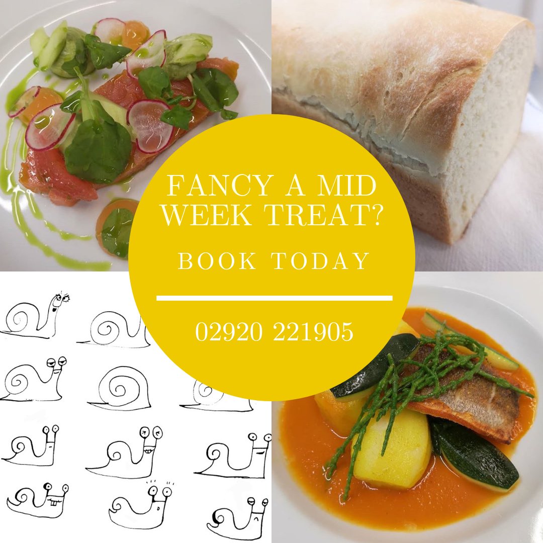 bullyscardiff's tweet photo. Fancy a #midweektreat? We are open 18.30 - 21.00 - come and join us! #Finedining #Cardiff #BullysRestaurant https://t.co/tfgyRGFulA #WednesdayMotivation #Foodies https://t.co/STsb2B7h29