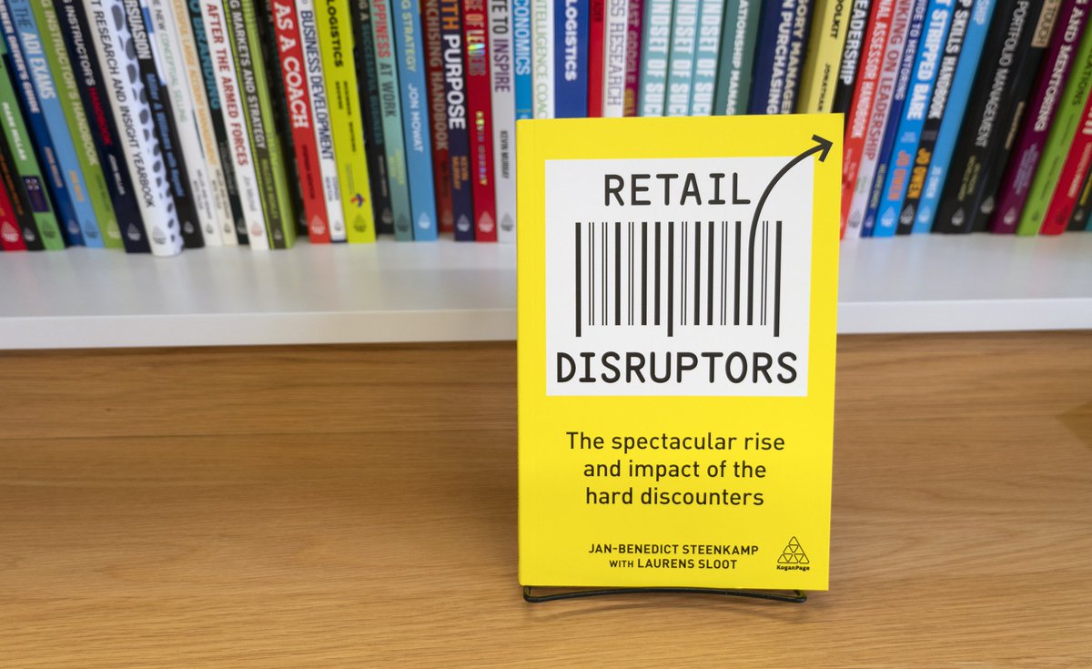 KoganPageMktg's tweet photo. #HardDiscounters pose a threat to traditional retailers &amp; brand manufacturers. 

#RetailDisruptors is the first book that explores this upheaval, providing expert insight into how #retailers can remain competitive in the face of disruption. 

Out now: https://t.co/w3tUKN9gjZ https://t.co/RucyKnstnq