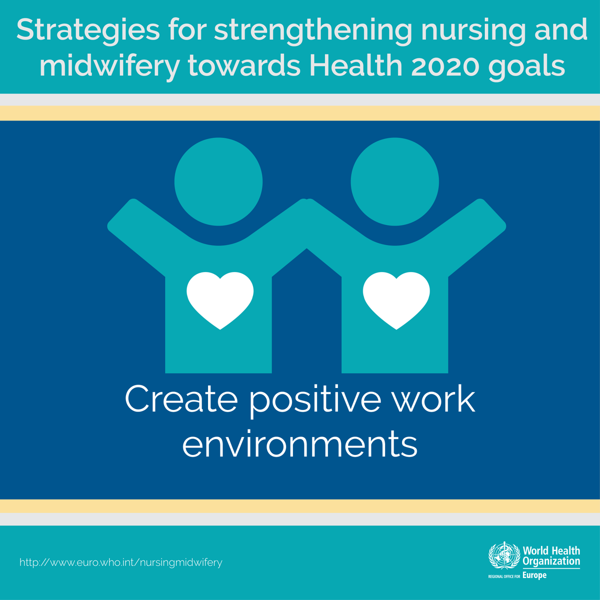 WHO_Europe's tweet photo. #Midwives and #nurses care for their patients − health systems need to do the same for them. Nursing and midwifery leaders say better work environments will improve recruitment and retention. #nursingnow #WHOCNO2018 https://t.co/OxcfYJuqAy
