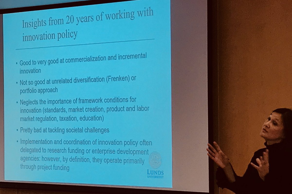 TIPConsortium's tweet photo. Keynote from #SylviaSchwaagSerger Deputy Vice-Chancellor of @lunduniversity ‘Addressing the #SustainableDevelopmentGoals through #TransformativeInnovationPolicy’ #Agenda2030 #TIPC2018Conf #MembersEngagementWeek @SPRU @SussexUBusiness https://t.co/v0EHzjcrRC