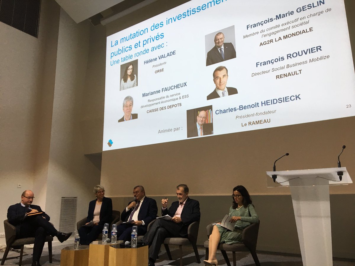 « Nous accompagnons dans le temps des acteurs de l’#ess repérés dans les territoires afin de permettre un véritable changement d’échelle » François-Marie Geslin, membre du comex #engagementsociétal #AG2RLAMONDIALE #innovationsociale