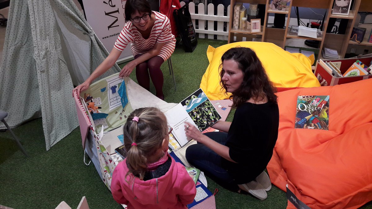 bib2strasbourg's tweet photo. On était aujourd'hui au @Rivetoile pour raconter des #histoires aux petits :)
RV samedi de 17h à 19h avec des #jeux et des #quiz pour toute la famille ! #médiathèquesdeStrasbourg #10ansRivetoile @StrassFeed @strascurieux @strasculture https://t.co/UmxALeRh8b