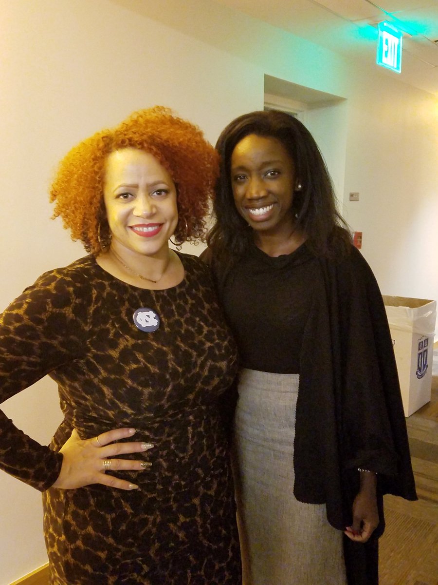 Learning and laughing with the Beyonce of Journalism @nhannahjones #colorofeducation @Policy_Bridge @DUSocialEquity