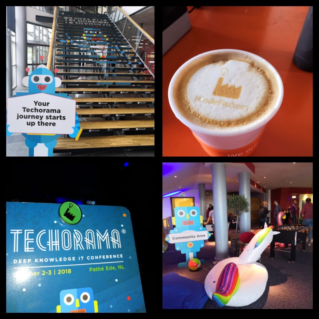 ICodeFactory's tweet photo. Thank you @TechoramaNL for an awesome event! It was a pleasure to be here! #TechoramaNL #Techorama #techoramaselfie #ImplementYourVision #ICodeFactory https://t.co/br9Pq88aNy