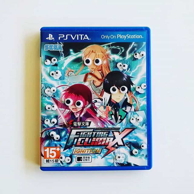 Tentacle_Blue's tweet photo. PS Vita Googly Eyes - 071

#PSVita #googlyeyes #playstation #DengekiBunko #fightingclimaxignition #instagamer #gamecollection #gamelibrary #gamer4life #gaming #gamestagram #videogameaddict #videogameparody #gamerlife #Import #sega #gamer4life https://t.co/kEtmnssjRq https://t.co/7fJ2tzDuB3