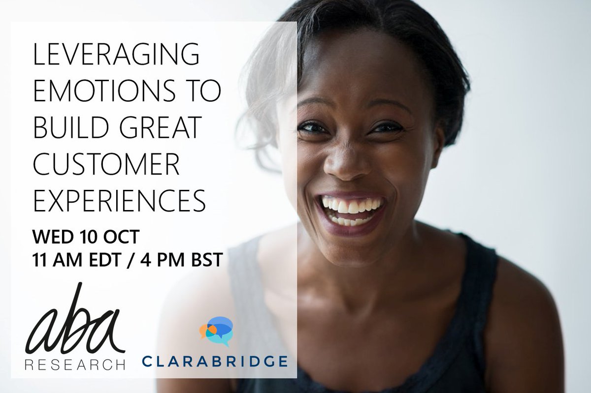 Kokoroglobal's tweet photo. https://t.co/K7PC9xMBju Excited to be presenting a webinar through @Clarabridge on how to leverage emotions to build great customer experiences – click the link to register, hope that you can join us! #customerexperience #webinar #ABA5Drivers https://t.co/Qp926UXBFt