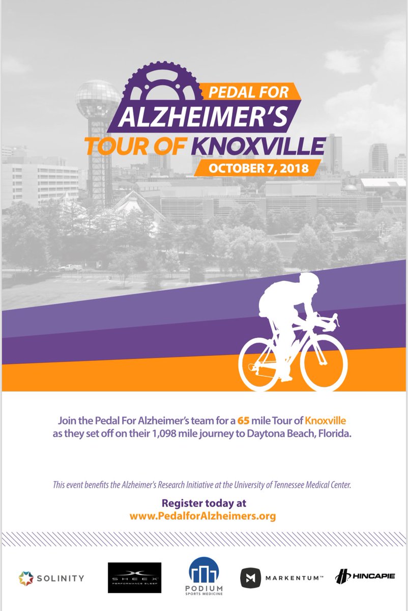 BL_billylush's tweet photo. Sunday we are hosting the @pedalforalz Tour of Knoxville charity riders! Join the fight against Alzheimer’s for a 65-mile loop or just come out for pizza & #BillyLush brew. #endalz
Register | https://t.co/kpsUqYIM40 https://t.co/C69nvhdSBM