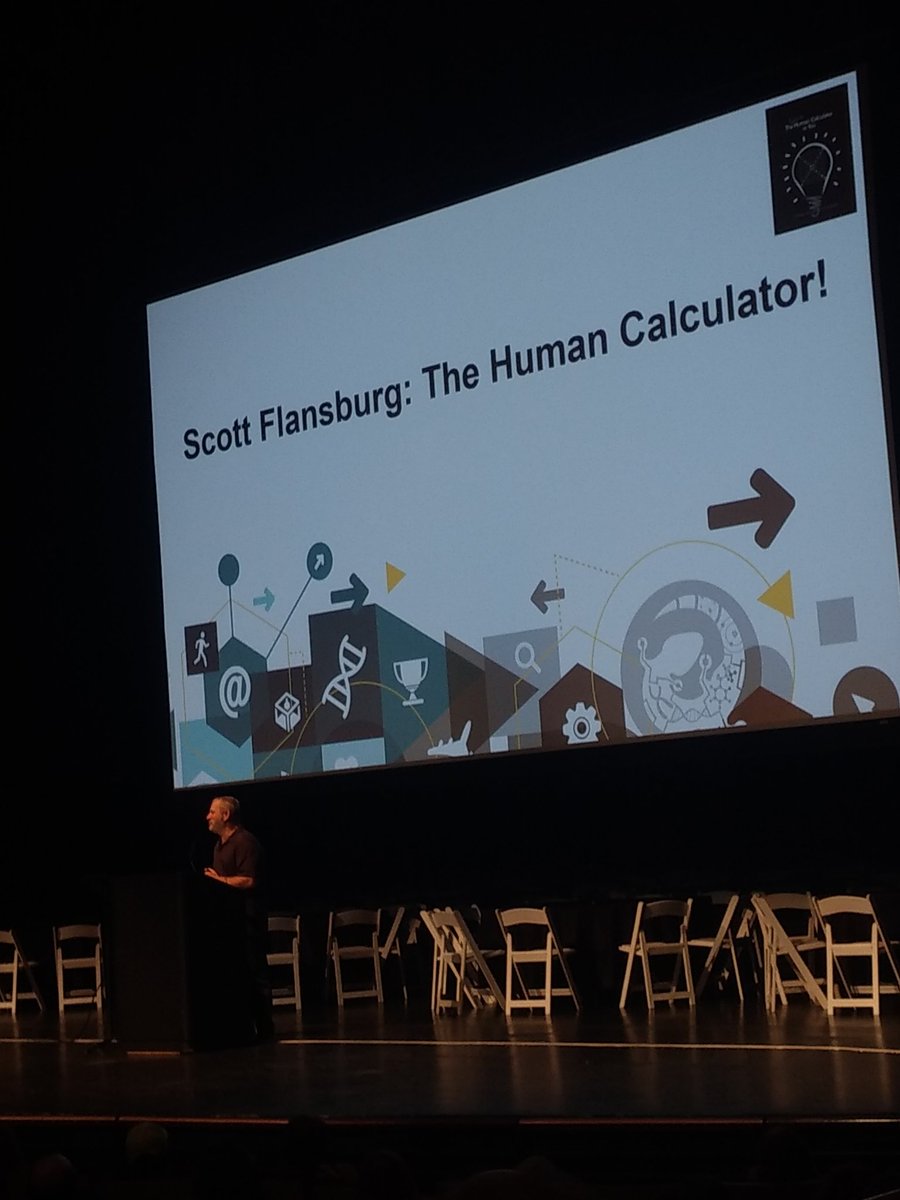 sciencebowl_AZ's tweet image. Scott Flansburg, the Human Calculator, shows how to calculate faster than a calculator! #AZSciTech  #HumanCalculator #Mathematics