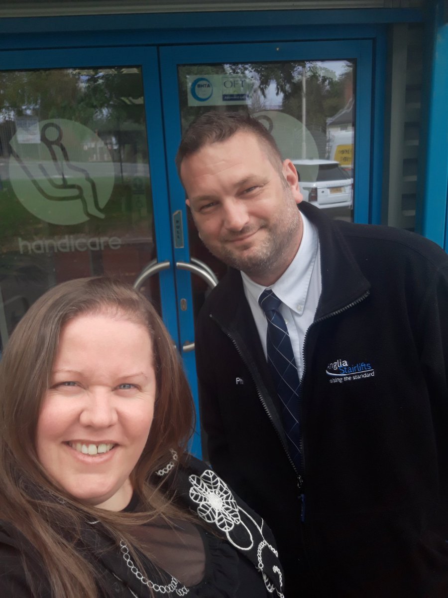 sally_edgington's tweet photo. Great visit to @wwwbhta members @HandicareUK2 with @AngStairlifts thanks Clark and your colleagues https://t.co/dvUMykHd5a