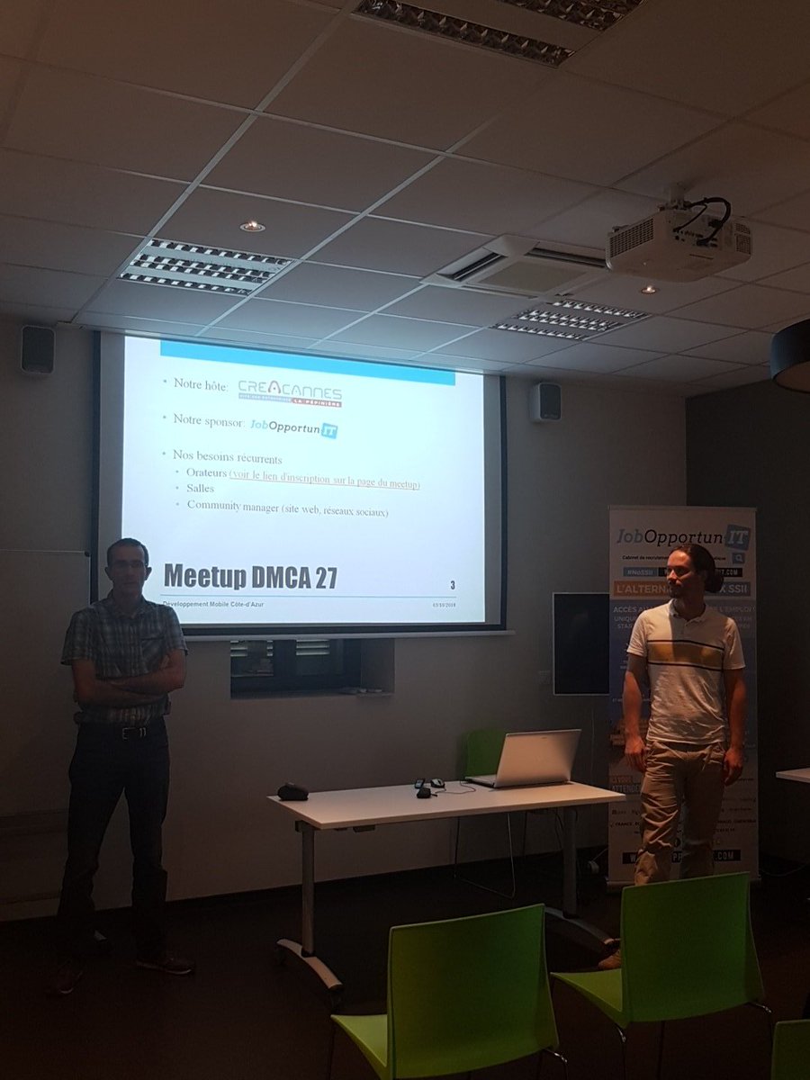 bluebeaconfr's tweet image. C&apos;est parti pour le #MeetUp #DevMobCA sur le #RGPD dans le contexte du #DeveloppementMobile, chez #CreACannes @CACPLOfficiel à @villecannes

 @JobOpportunIT @lpastyle @otusweb @mcamilleri