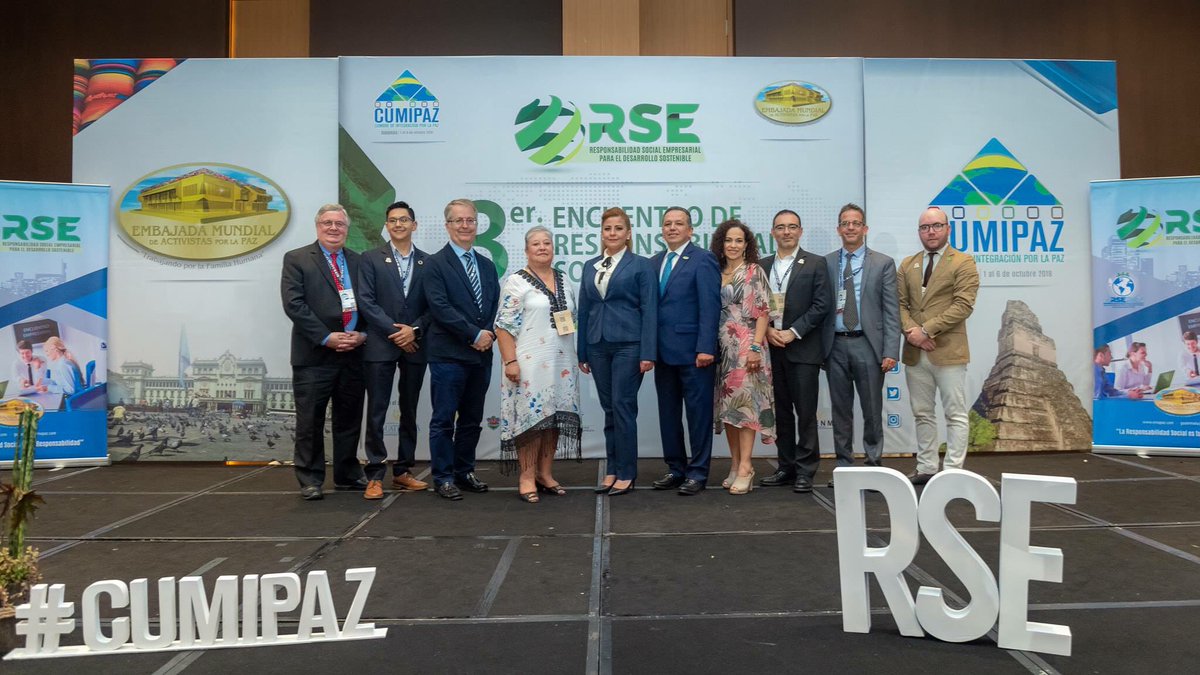 ednalilianarod's tweet photo. Cerramos participación en #CUMIPAZ #EMAP en Guatemala. Compartir siempre deja grandes aprendizajes. Liderazgo, Ética, Alianzas, Economía Circular, DDHH, Medición y Buenas Prácticas. Modelos de excelencia para alcanzar la paz!!! #rse #madretierra #sostenibilidad https://t.co/JKauAJqcvU