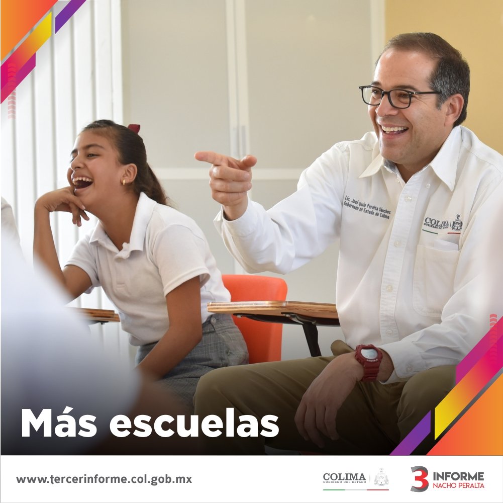 gobiernocolima's tweet photo. ✔ Invertimos 783.6 mdp en obras educativas.
✔ Generamos casi 800 mejoras en escuelas.
✔ Destinamos 87 mdp para mejorar la UTEM.
✔ Construimos la Secundaria de nueva creación en Terraplena, Manzanillo.
#JuntosPodemos #3InformeNacho
https://t.co/0ELkK2AHMK https://t.co/OfZK3tNWvl
