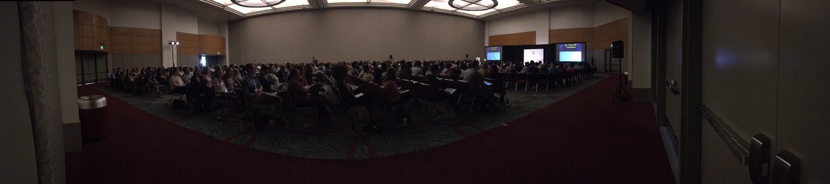 georgenh_'s tweet photo. Packed house for @amalmattu last lecture of #ACEP18!
How lucky am I that I get to hear this stuff on shift?!
#ACEP50 #MedEd #ThisIsWhyILoveMaryland
Cc: @UMEmergencyMed @UMmedschool https://t.co/fEhpSWMjeK