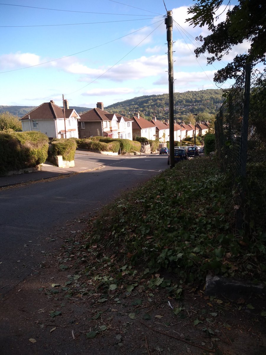 LarkhallScouts's tweet photo. Had a team on site from DWP today with us helping clear a few areas of the grounds. Clearing the front of accumulated brambles will make it safer to get in and out especially for children. Long term we want to create a safe pedestrian entrance. https://t.co/QXknCqjfEm