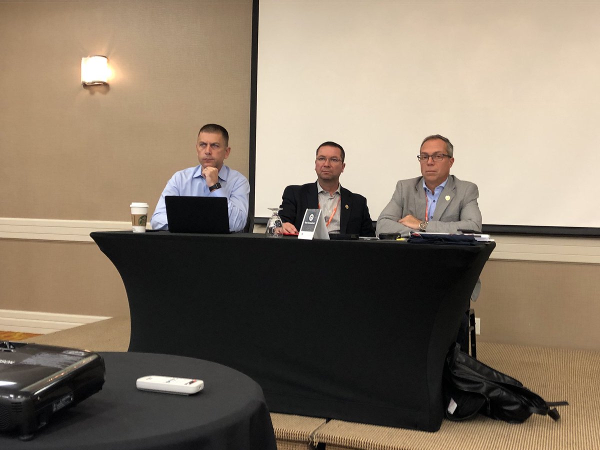 IAFFHRC's tweet photo. Attending the Senior round table discussion at #OPFFAEd2018. Dealing with provincial issues affecting all firefighters. #ajaxfire @opffa https://t.co/29ZauzfFc4